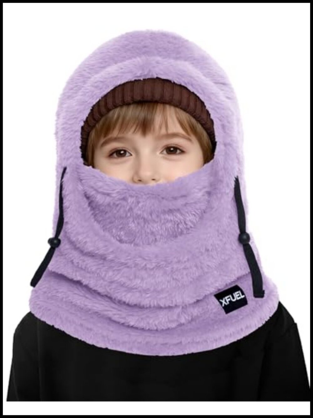Kids Winter Balaclava Face Mask Thermal Ski Hood Windproof Neck Warmer